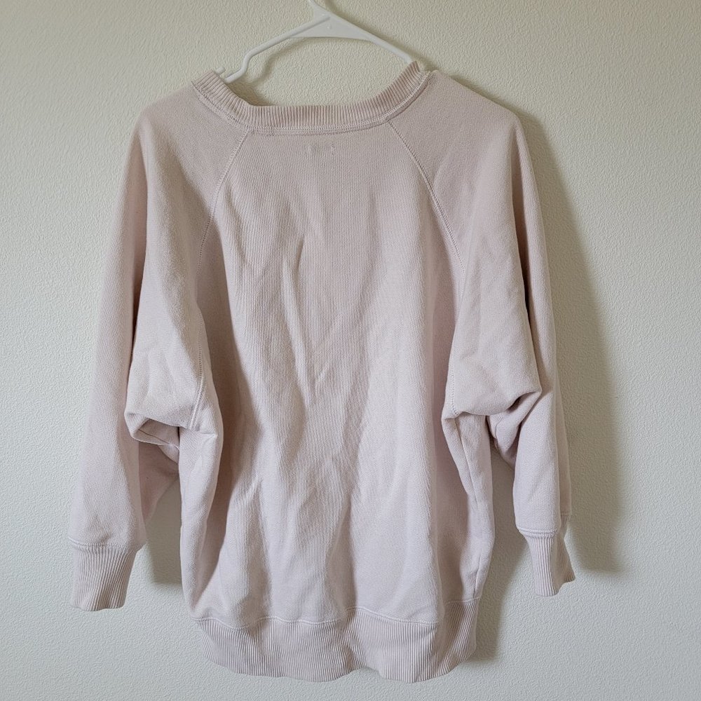 Aerie Blush pink Oversized crewneck sweatshirt